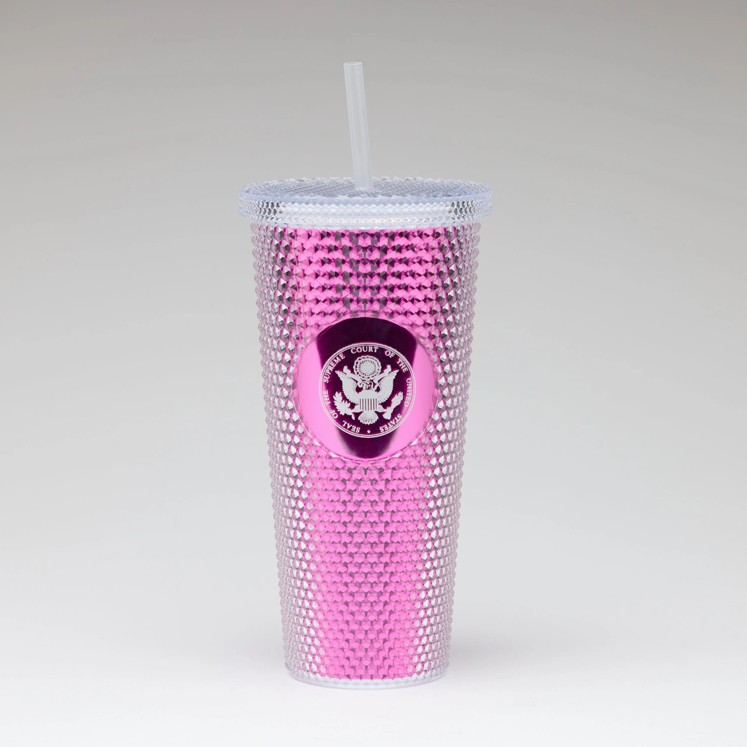Supreme Court Seal Studded Tumbler