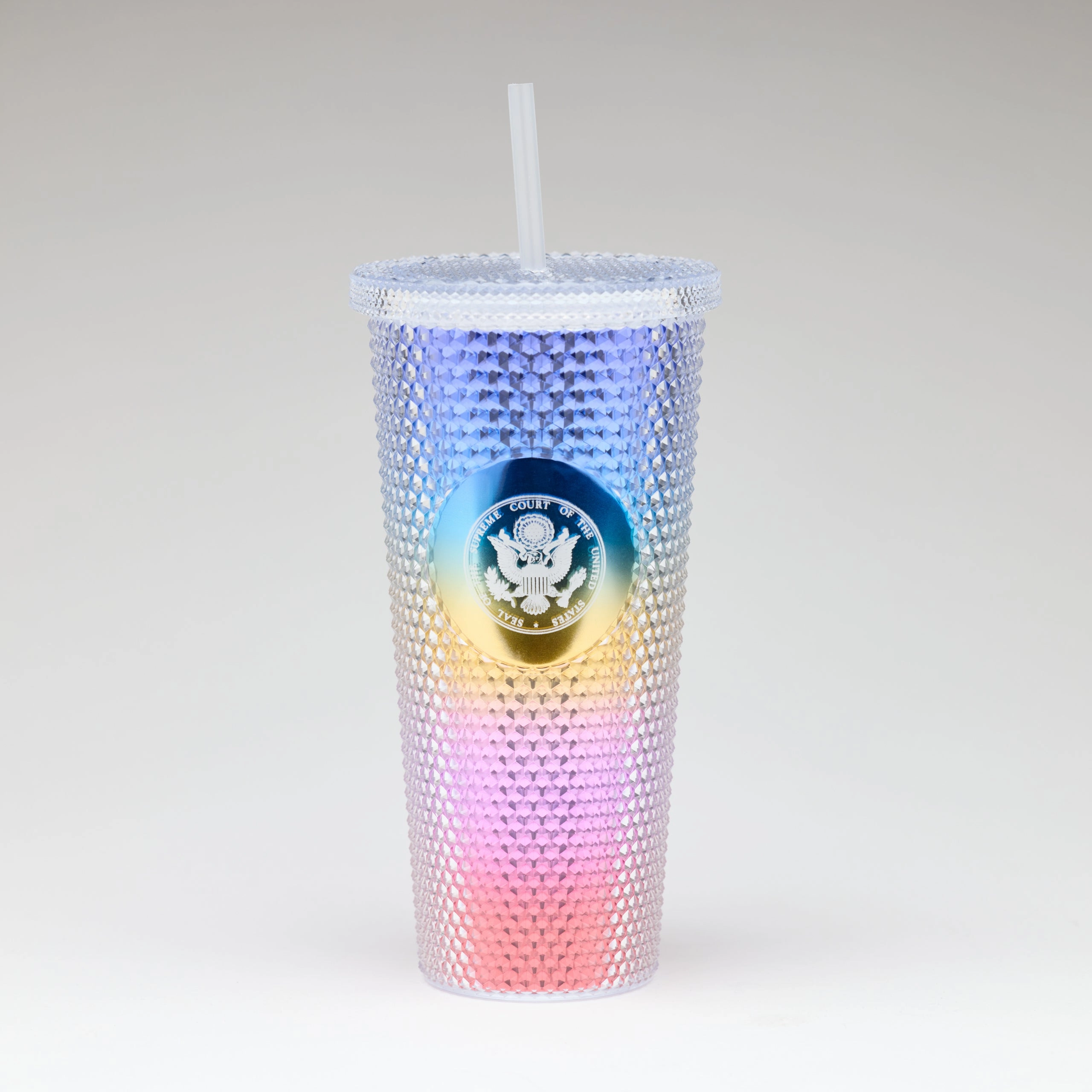Supreme Court Seal Studded Tumbler