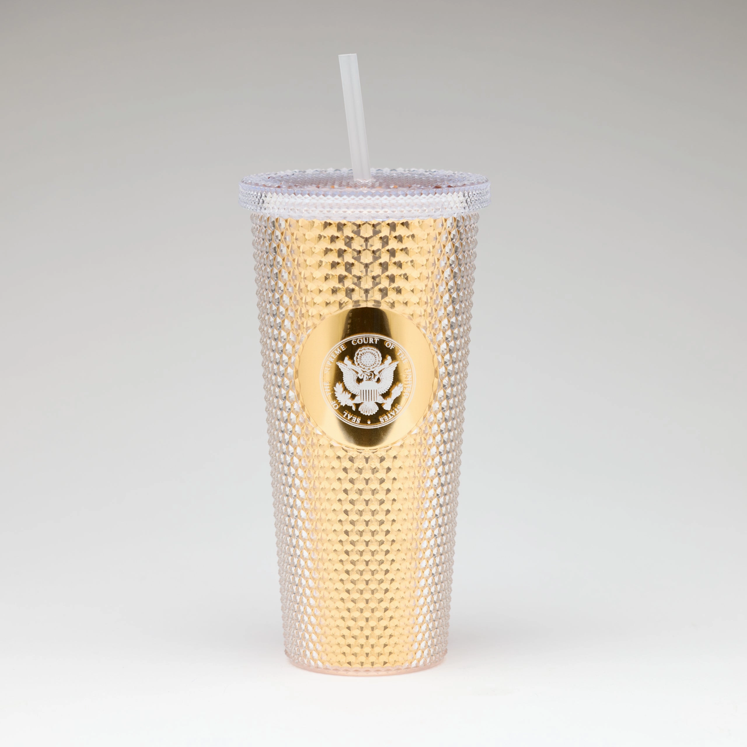 Supreme Court Seal Studded Tumbler
