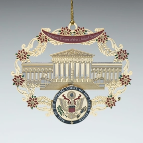 Supreme Court Wreath Ornament