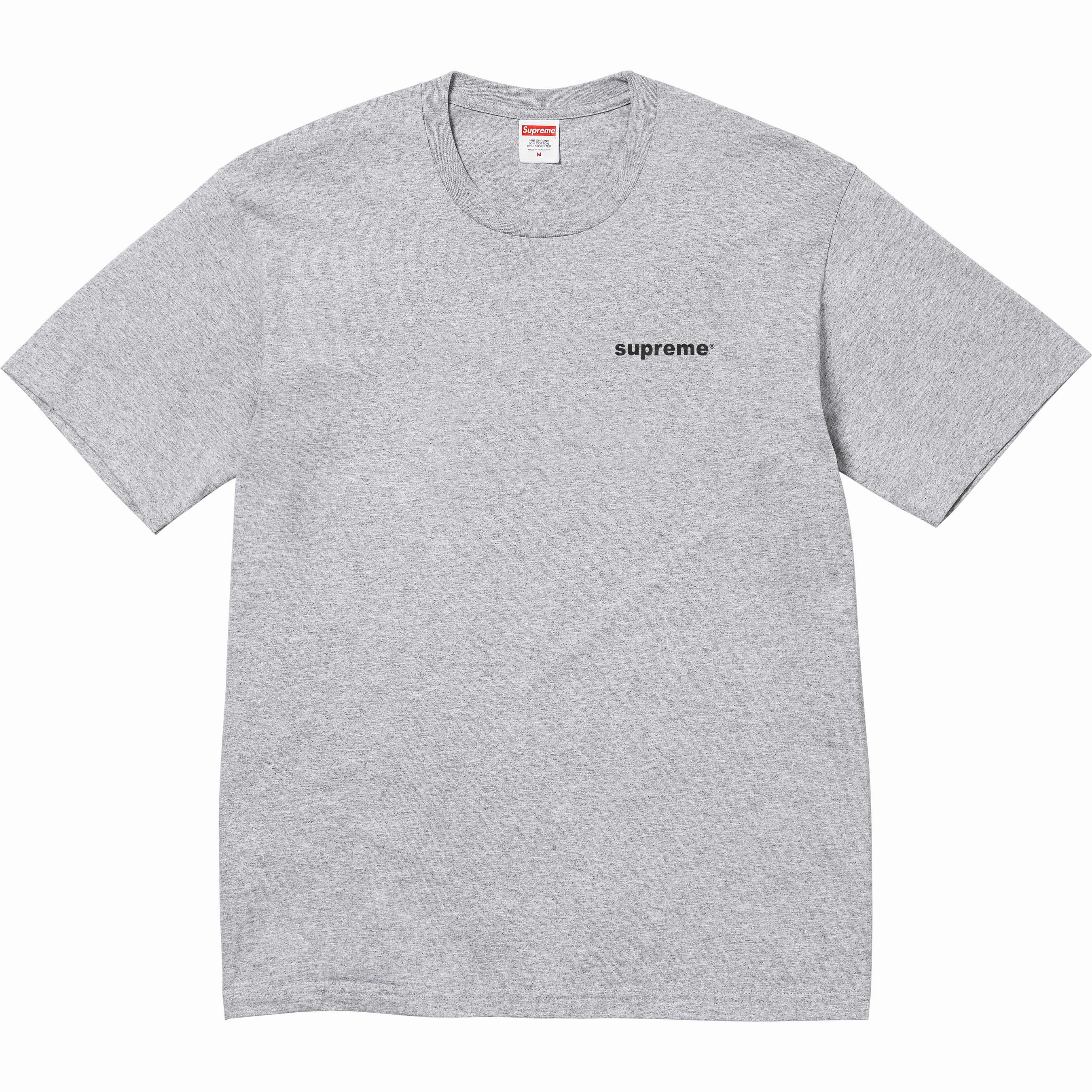 Supreme Fuck Money Tee Grey
