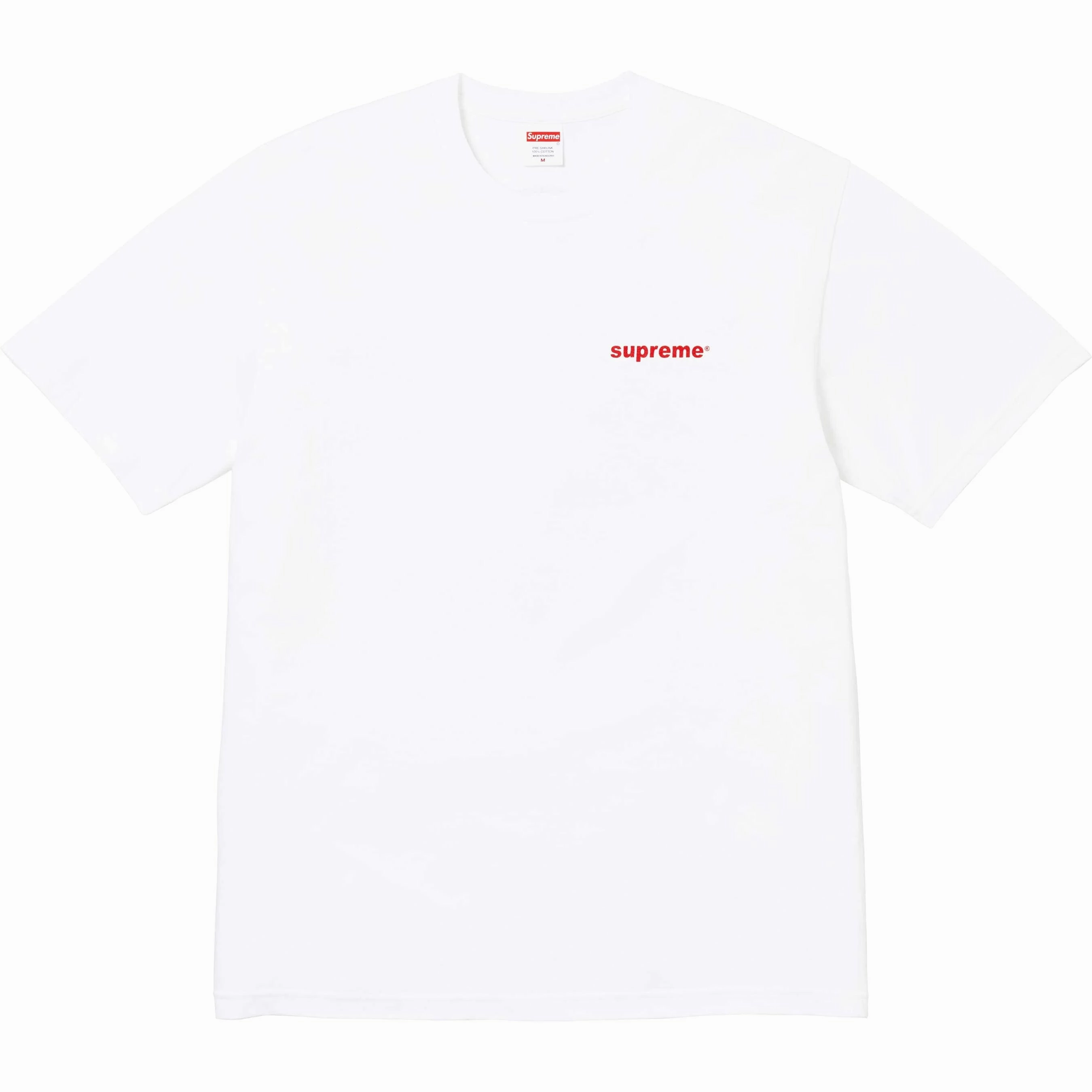 Supreme Fuck Money Tee White