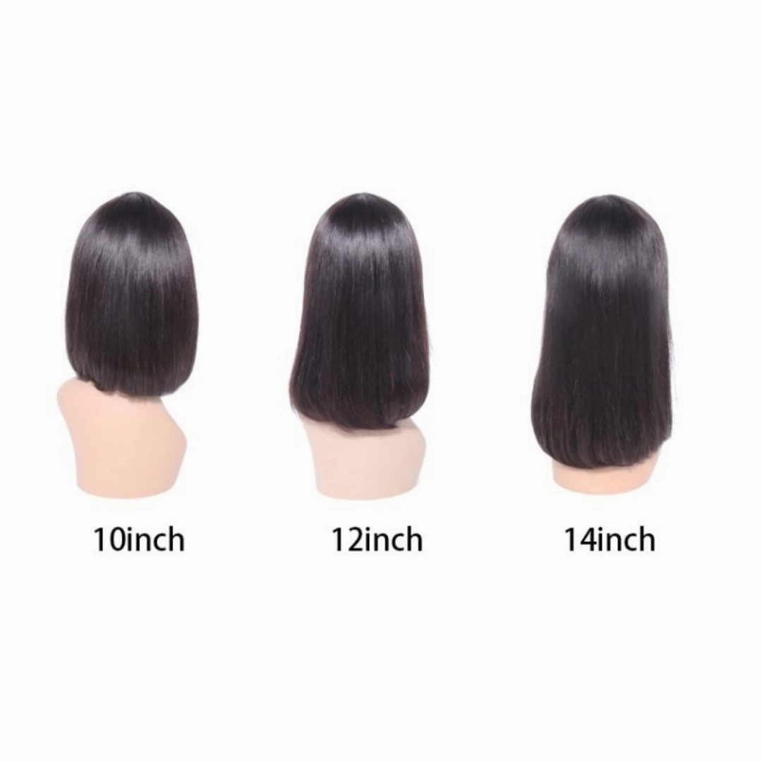Supreme Hair & Beauty 100% Human Hair 13x4 Frontal Wig Straight - Reddish Brown