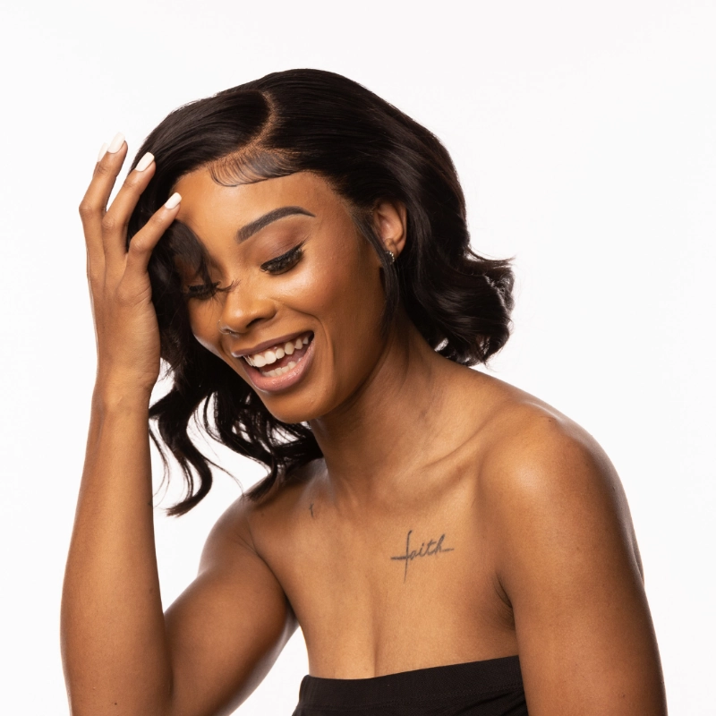Supreme Hair & Beauty 100% Unprocessed Raw Human Hair 13x4 Frontal Wig- 12-30 inches