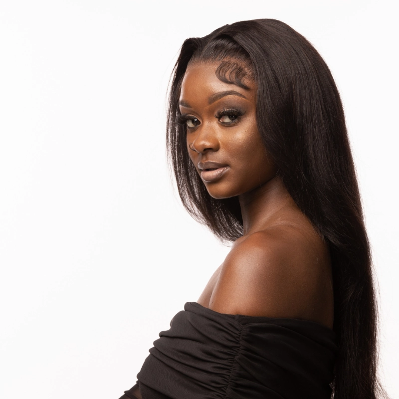 Supreme Hair & Beauty 100% Unprocessed Raw Human Hair 13x4 Frontal Wig- 12-30 inches