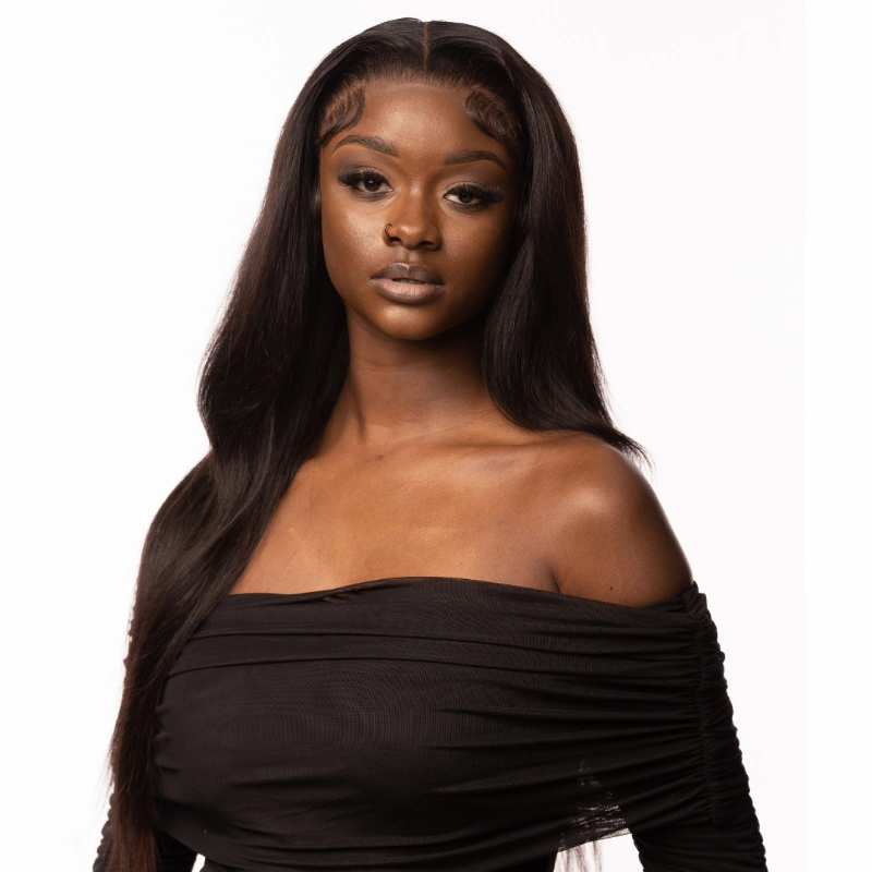 Supreme Hair & Beauty 100% Unprocessed Raw Human Hair 13x4 Frontal Wig- 12-30 inches