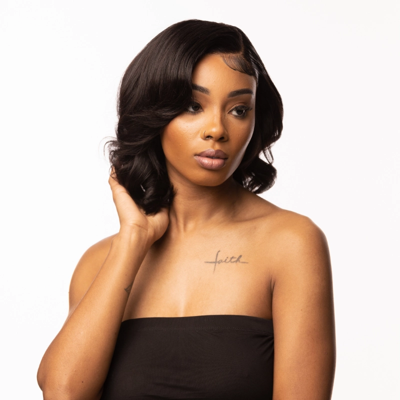 Supreme Hair & Beauty 100% Unprocessed Raw Human Hair 13x4 Frontal Wig- 12-30 inches
