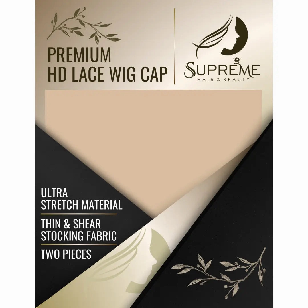 Supreme Hair & Beauty Premium Quality HD Lace Wig Cap (Pack of 2)