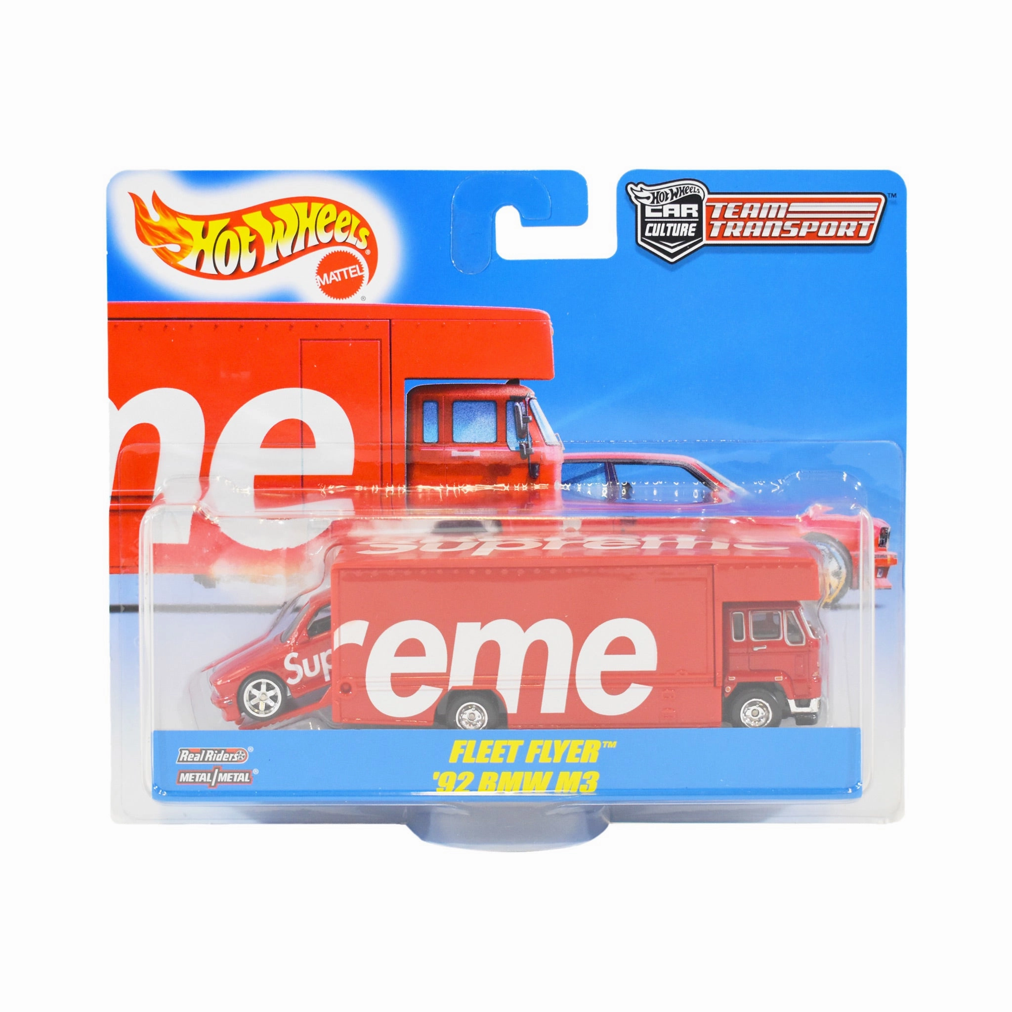 Supreme Hot Wheels Fleet Flyer   1992 BMW M3 - Red