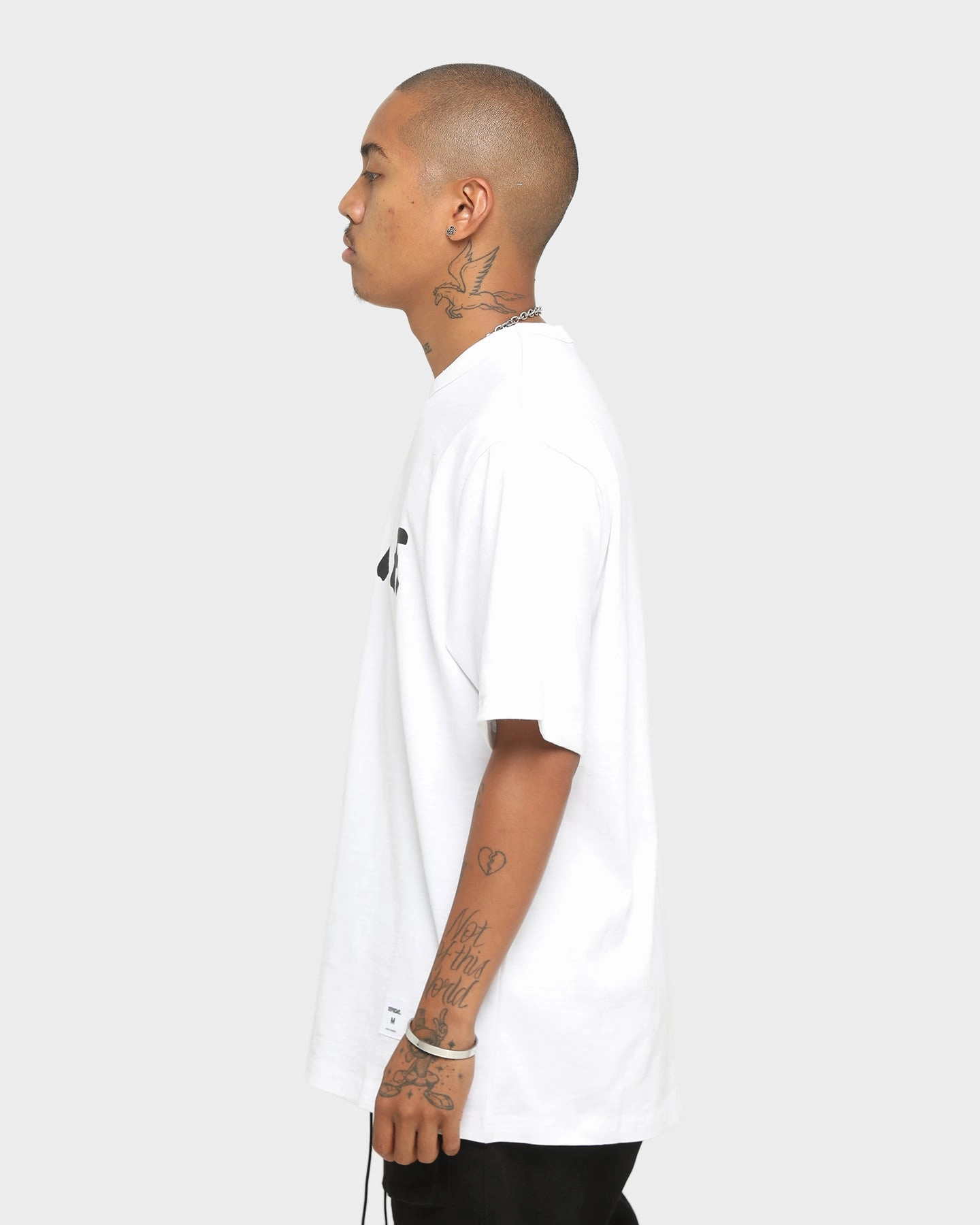 Supreme L.A.M.F Short Sleeve T-Shirt White