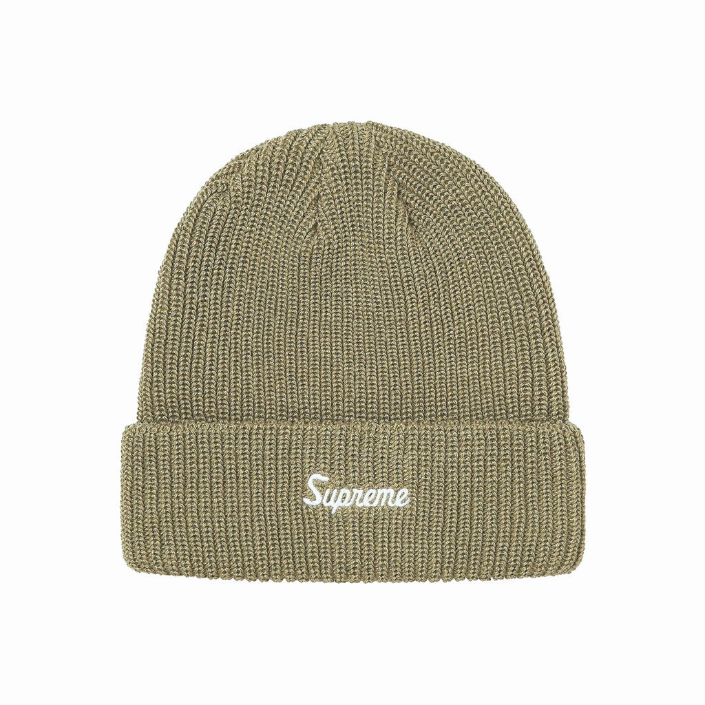 Supreme Loose Gauge Beanie - Taupe