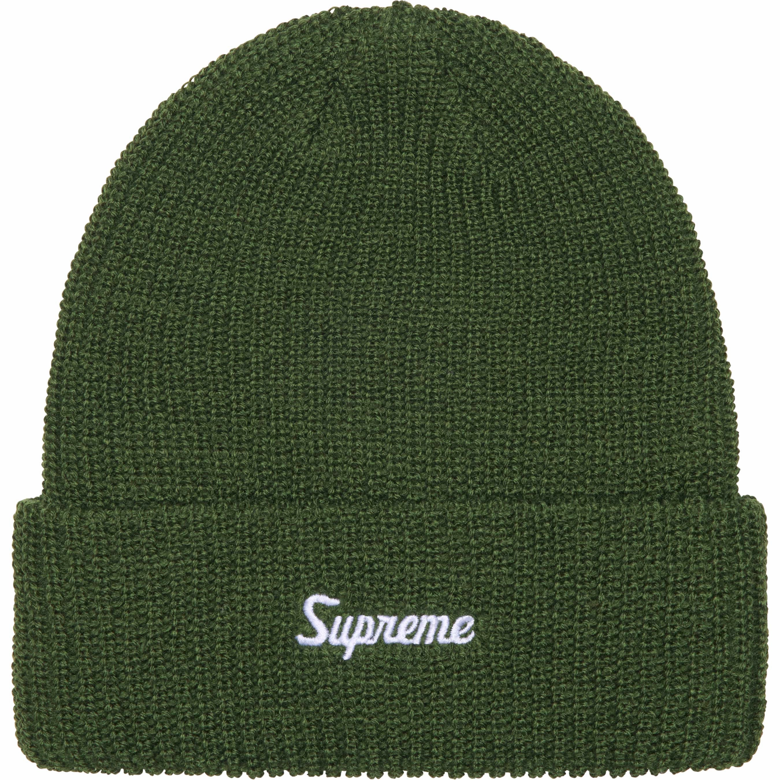 Supreme Loose Gauge Beanie Olive