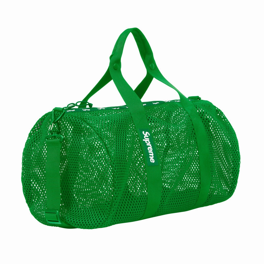 Supreme Mesh Duffle Bag - Green