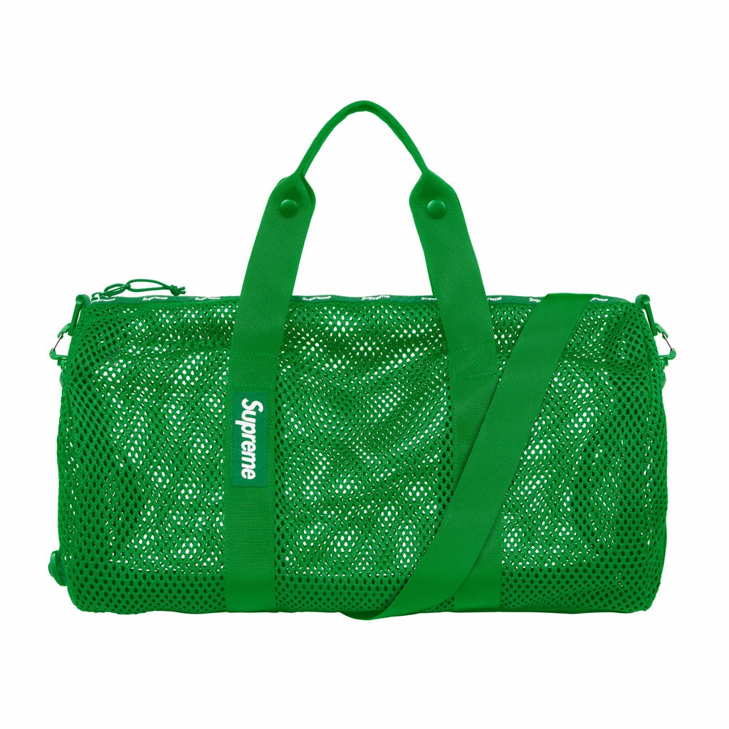 Supreme Mesh Duffle Bag - Green