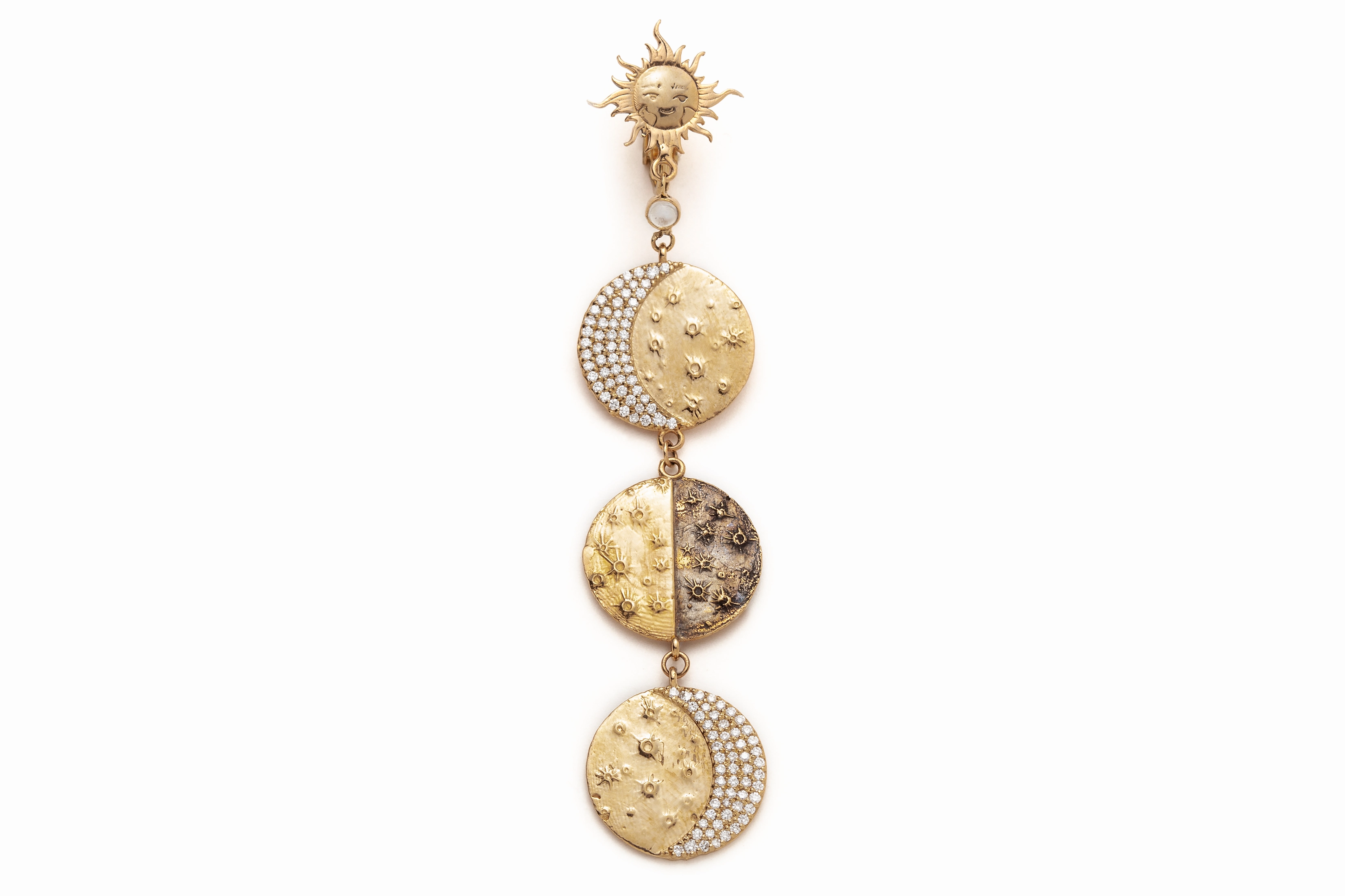 Supreme Moon Phase Earring