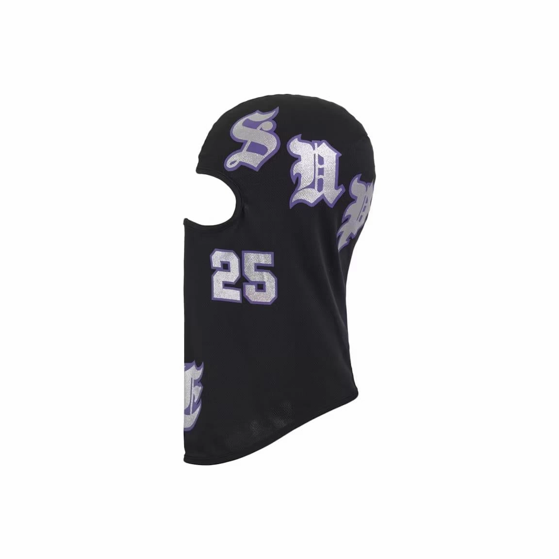 Supreme Old English Lightweight Balaclava Black