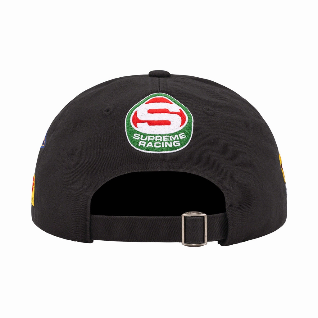 Supreme Racing 6-Panel Cap - Black