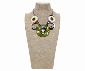 Supreme RH Pink & Green Set JEWELRY