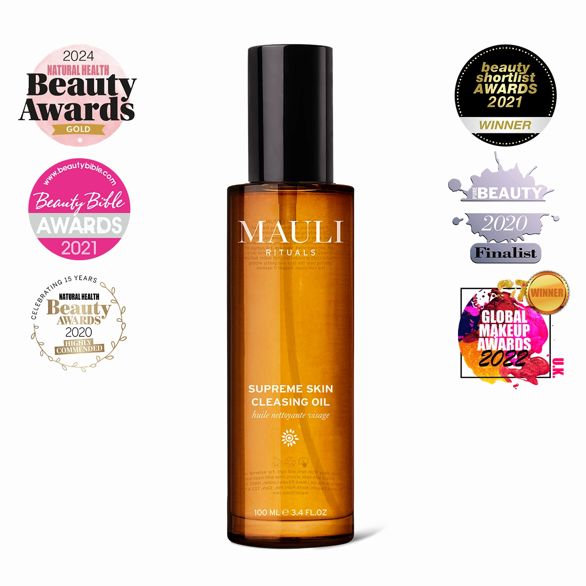 Supreme Skin Cleansing Oil With Pure Muslin Cloth