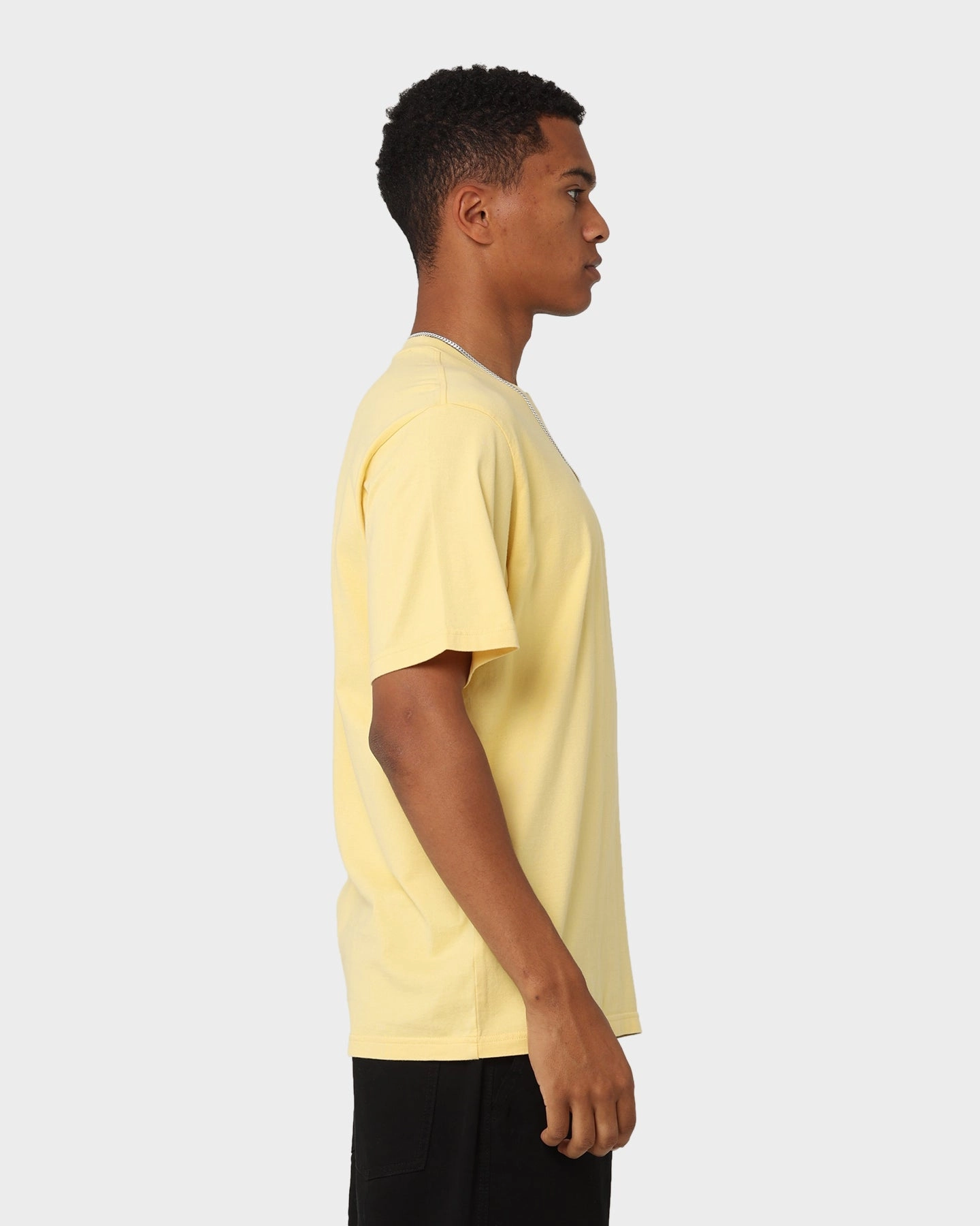 Supreme Small Box T-Shirt Pale Yellow