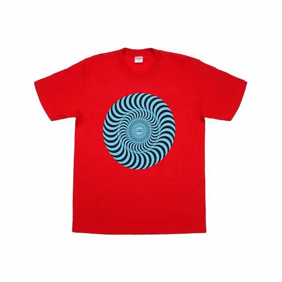 Supreme Spitfire Classic Swirl T-shirt Red