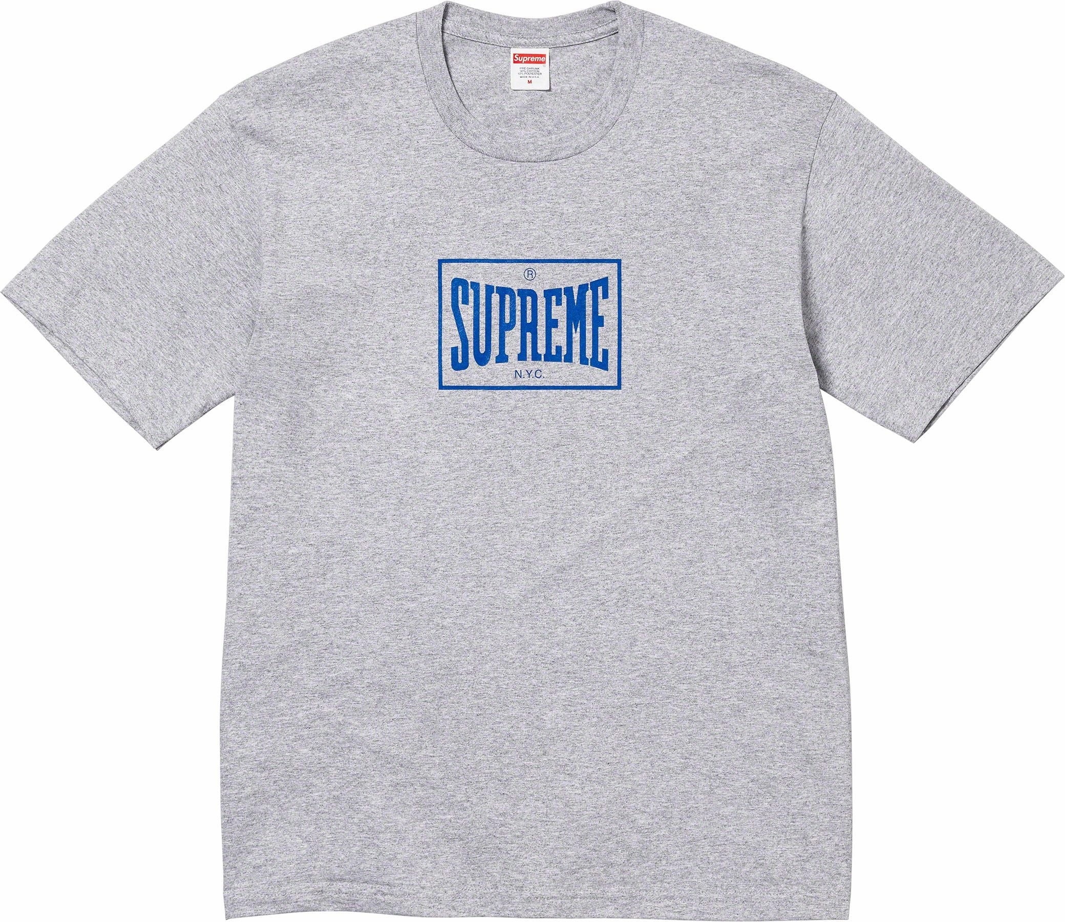 Supreme Warm Up Tee Grey