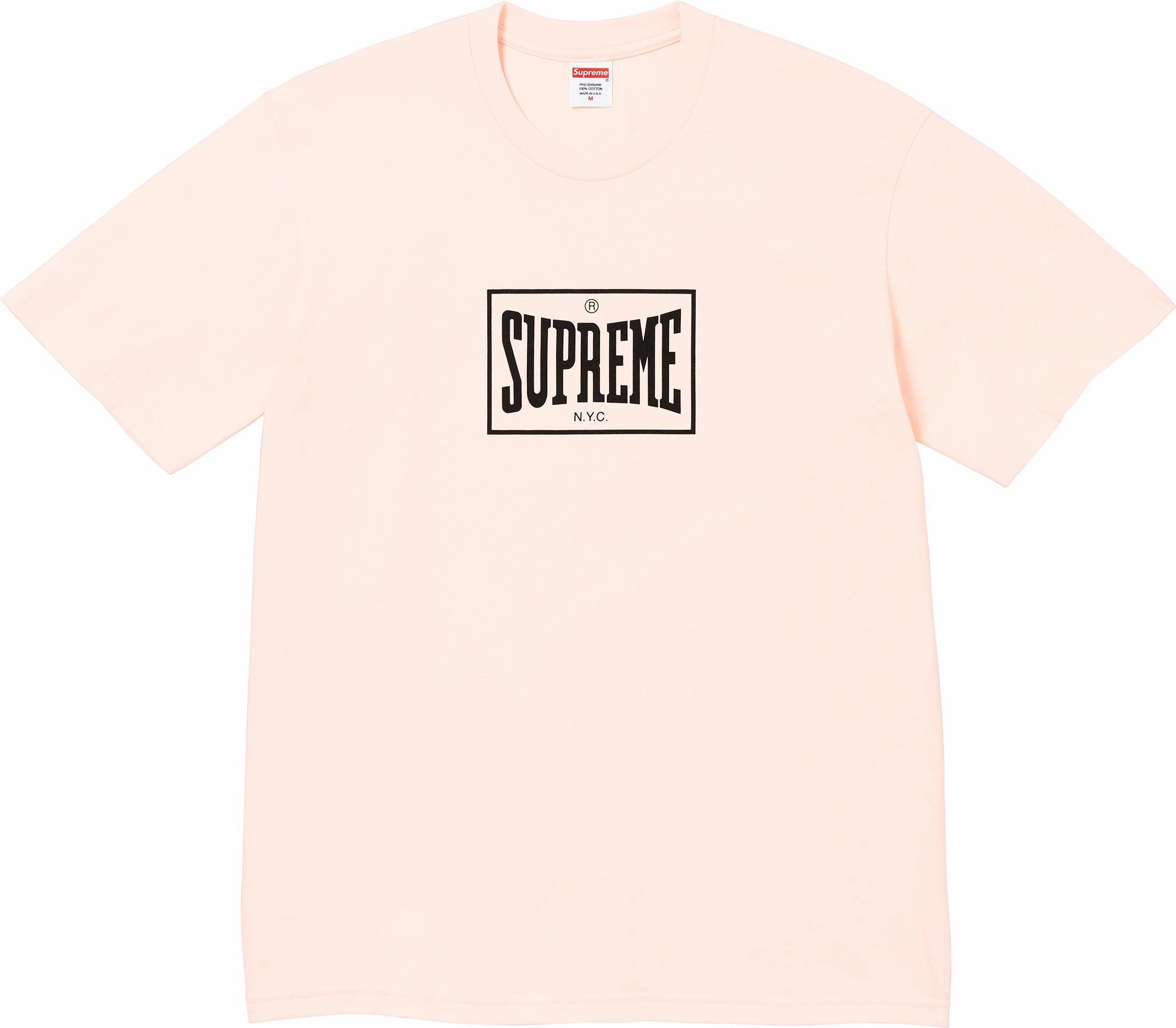 Supreme Warm Up Tee Pink