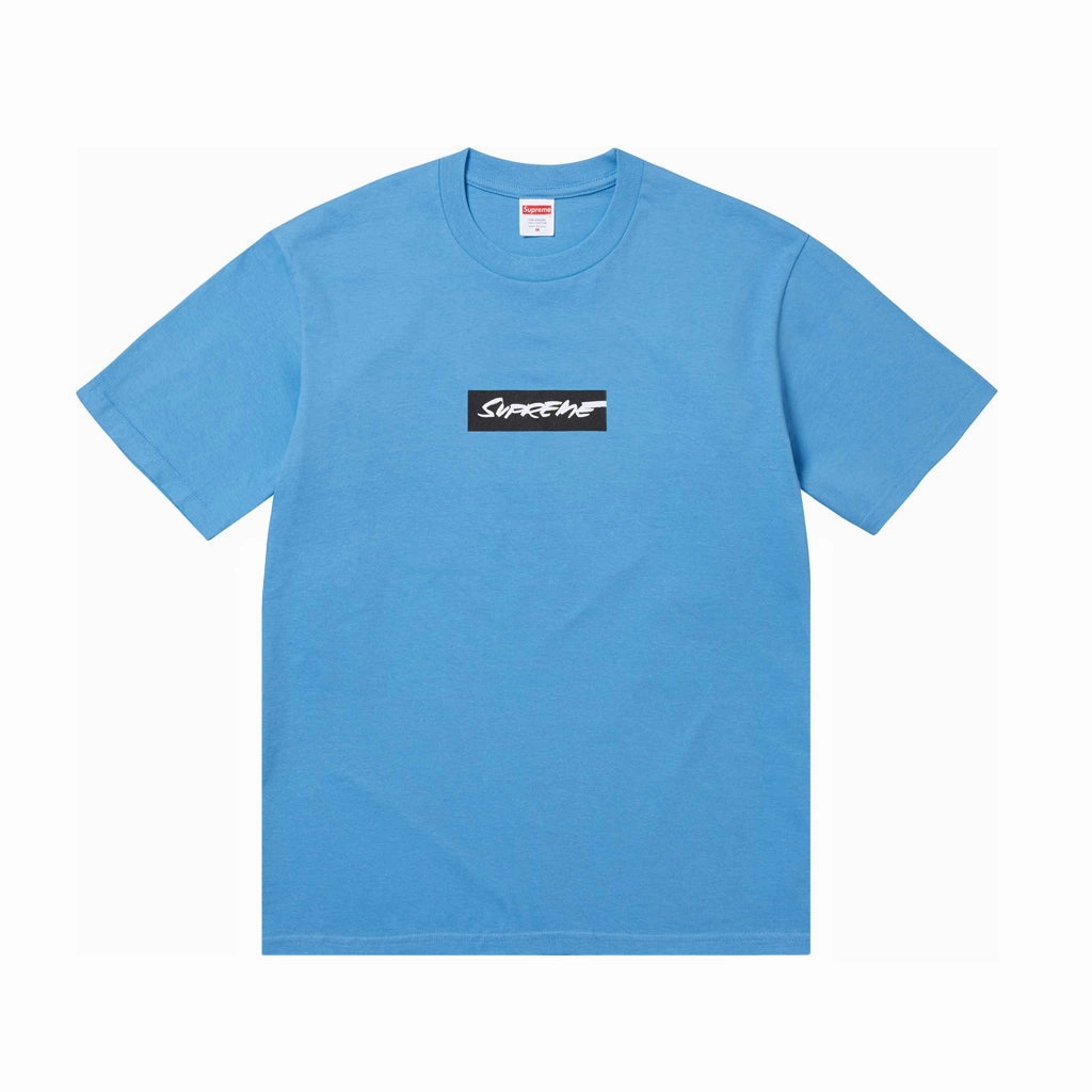 Supreme x Futura Box Logo Tee - Bright Blue