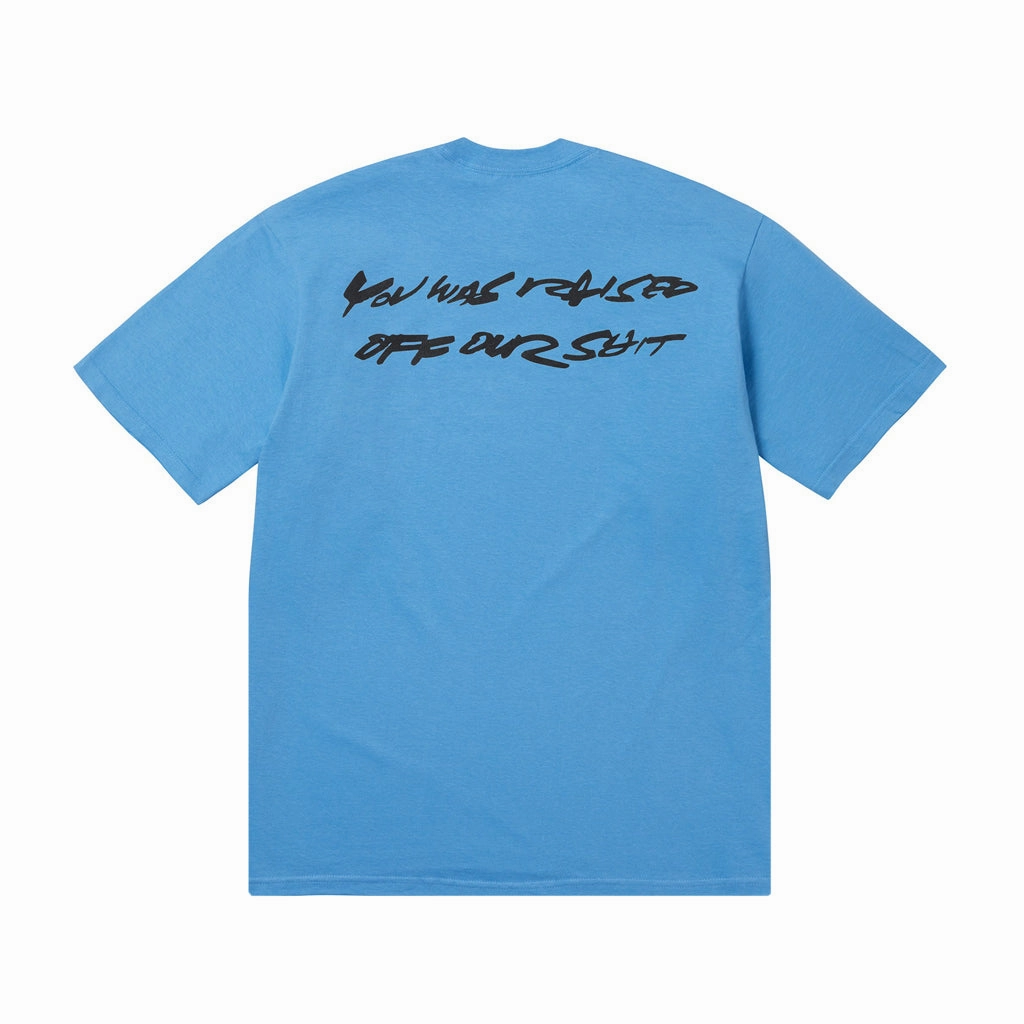 Supreme x Futura Box Logo Tee - Bright Blue