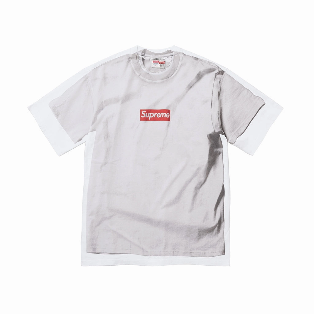Supreme x MM6 Maison Margiela Box Logo Tee - White