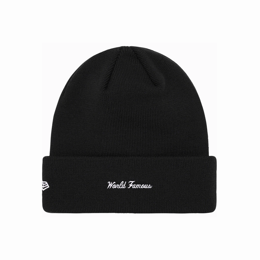 Supreme x New Era Box Logo Beanie – Black