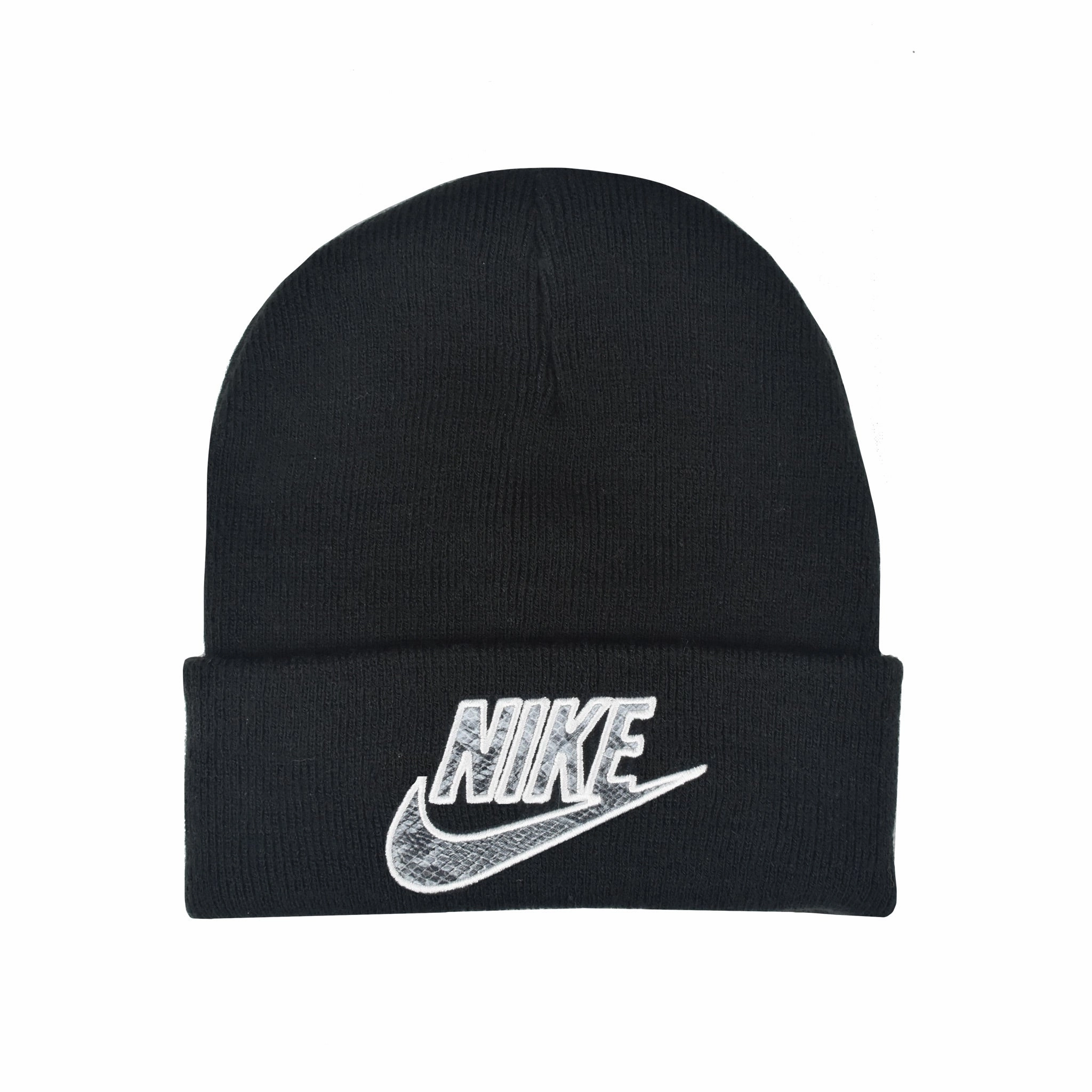 Supreme x Nike Snakeskin Beanie - Black