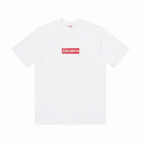 Supreme x Swarovski Box Logo Tee - White