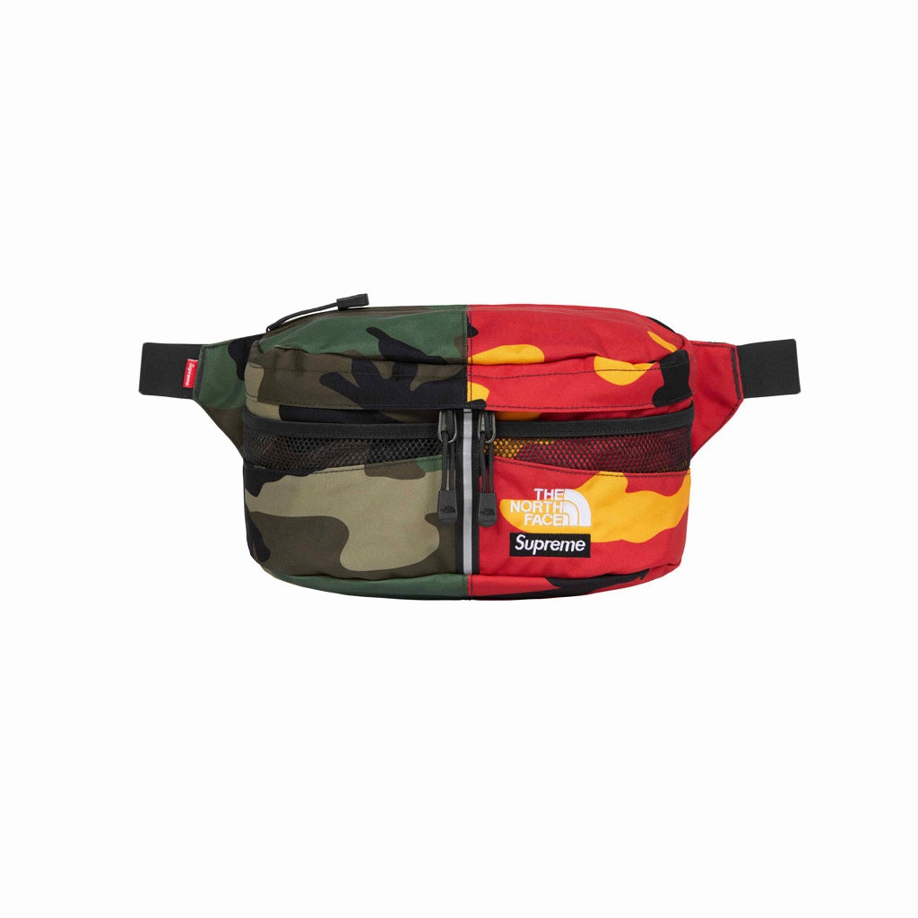 Supreme x The North Face Split Waist Bag - Camo