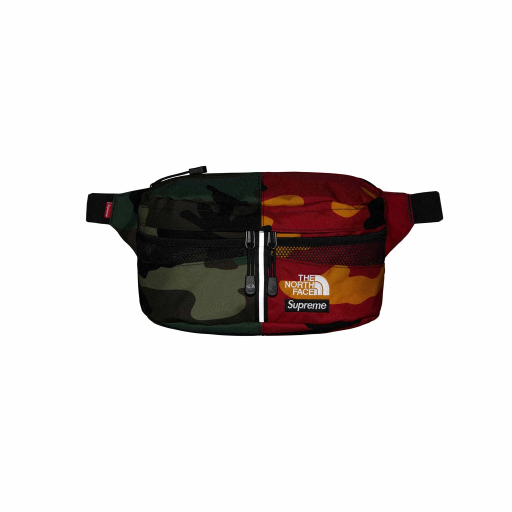 Supreme x The North Face Split Waist Bag - Camo