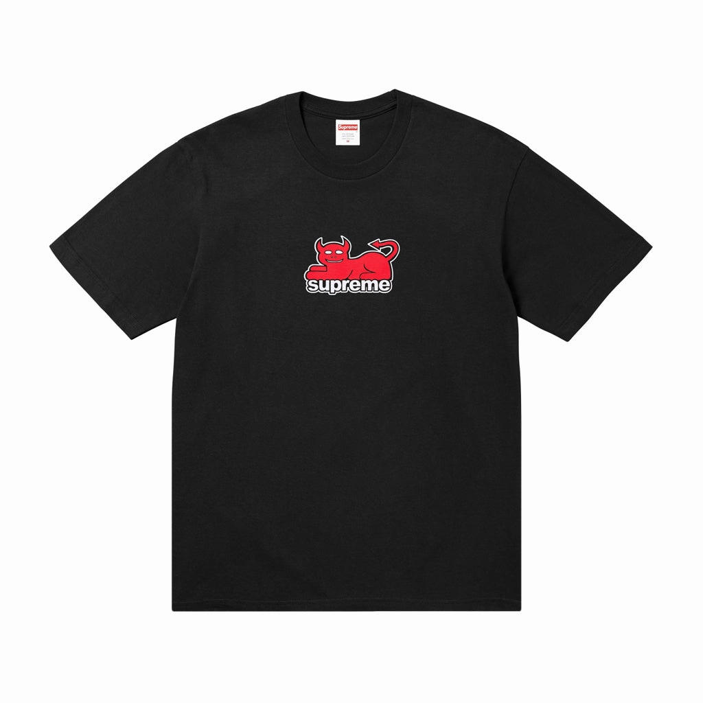 Supreme x Toy Machine Devil Cat Tee - Black