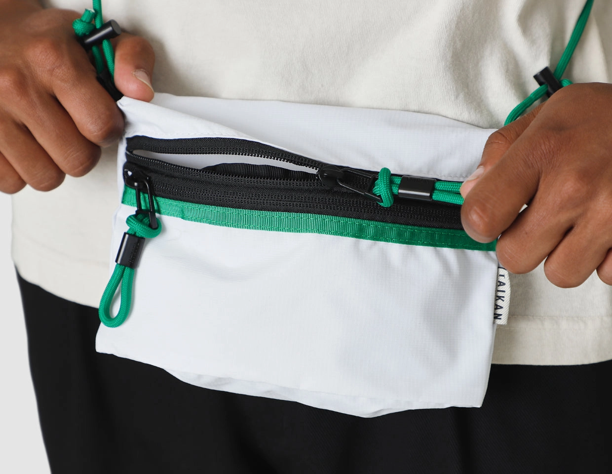 Taikan Sacoche Small / White Ripstop