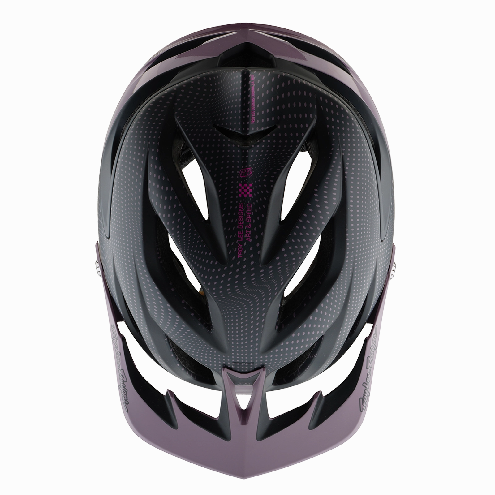 Troy Lee Designs A3 MTB Helmet - Halo - Purple