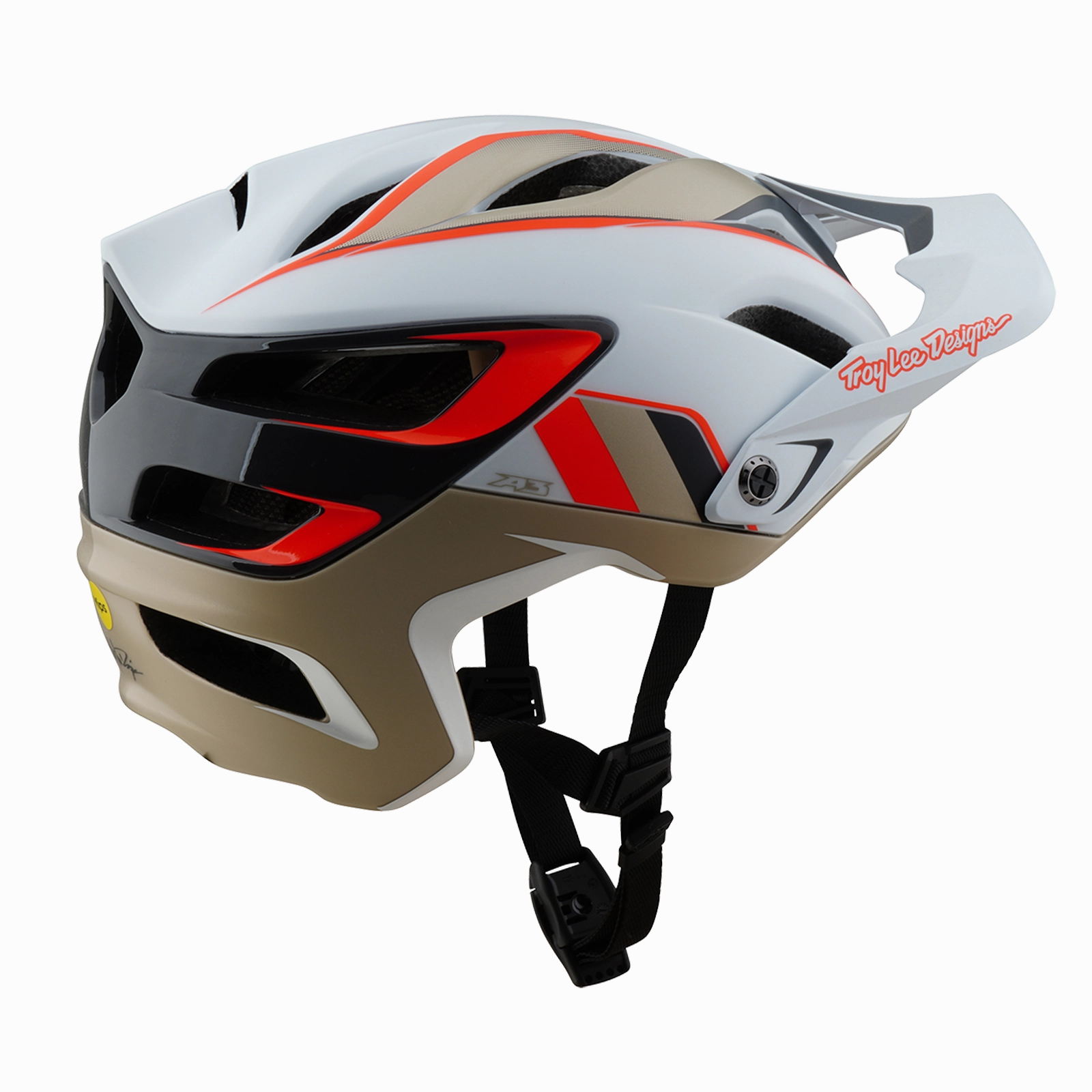 Troy Lee Designs A3 MTB Helmet - Intake - White