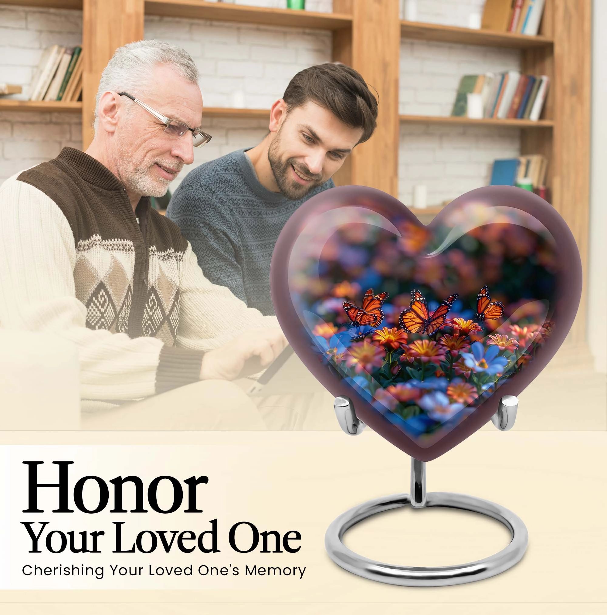 Unforgettable Cherish: Butterfly Funeral Urn, Perfect for Cherishing Loved Ones