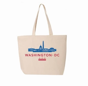 Washington DC Skyline Tote